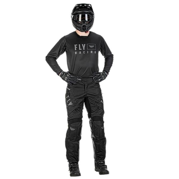 Fly Racing Patrol Overboot 2022 комплект эндуро, черный Fly Racing Patrol Overboot 2022 комплект эндуро, черный