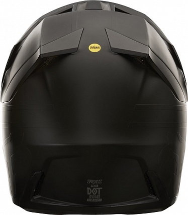 Fox Racing V3 Carbon 2018 шлем кроссовый, черный матовый