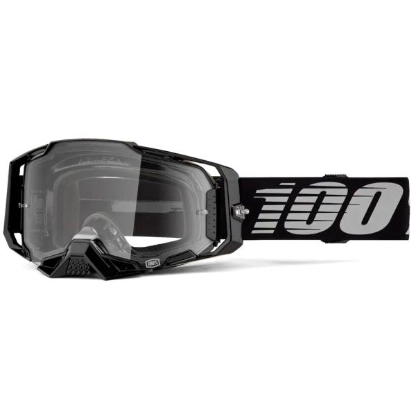 100% Armega Black / Clear Lens мотоочки 100% Armega Black / Clear Lens мотоочки