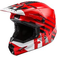 Fly Racing Kinetic Thrive шлем кроссовый, красно-бело-черный