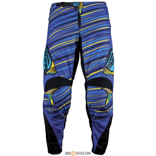 MSR Axxis M13 Tucker Rocky мотоштаны детские, сине-желто-черный