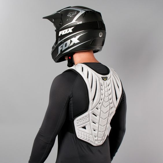 Fox Titan Sport Subframe панцирь без плеч, серебристый