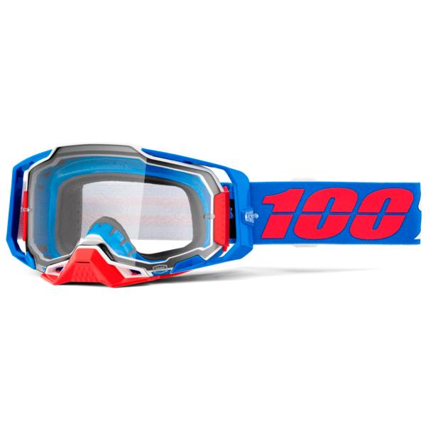 100% Armega Ironclad / Clear Lens мотоочки 100% Armega Ironclad / Clear Lens мотоочки