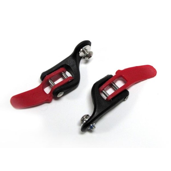 Leatt Brace GPX/DBX сменные защелки защиты шеи, красно-черный Leatt Brace GPX/DBX сменные защелки защиты шеи, красно-черный