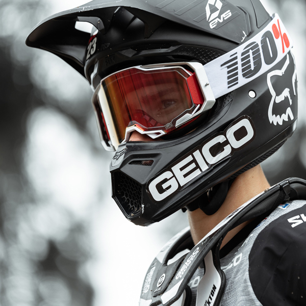 100% Armega Lightsaber / Red Mirror Lens мотоочки