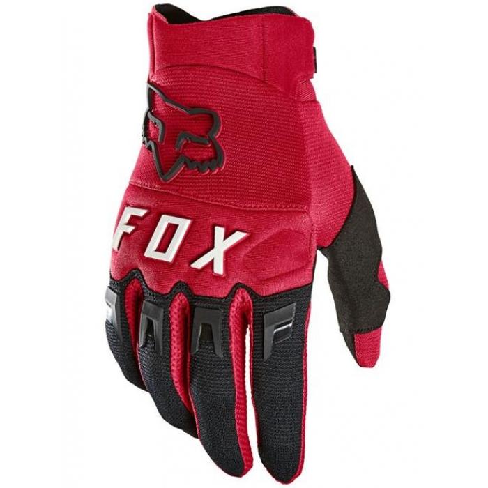 Fox Dirtpaw Flame Red мотоперчатки