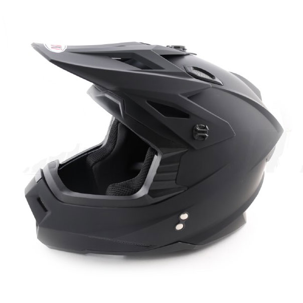 Ataki MX801 Solid шлем кроссовый, черный