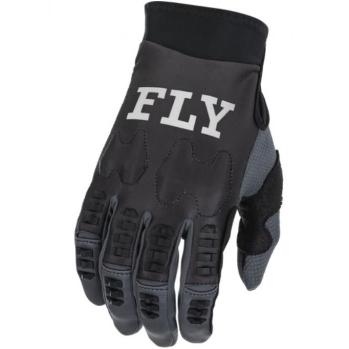 Fly Racing Evolution DST 2022 мотоперчатки, черно-серый