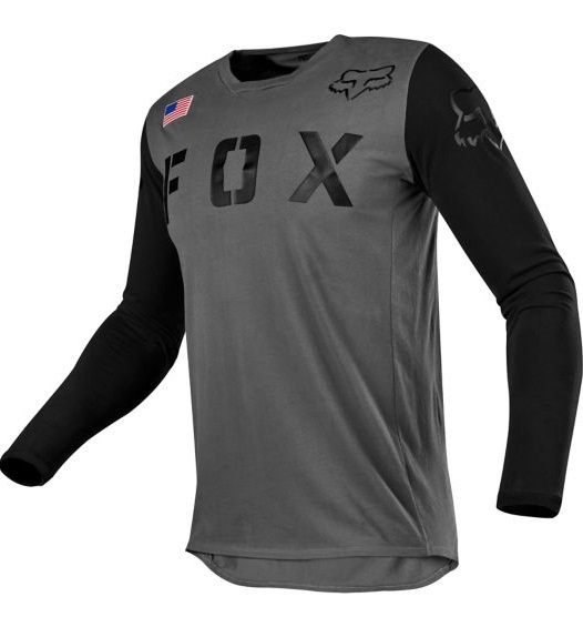 Fox Racing 180 San Diego Special Edition 2018 джерси, серо-черный