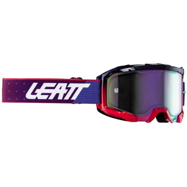 Leatt Velocity 4.5 Iriz SunDown / Purple 78% мотоочки, двойная линза