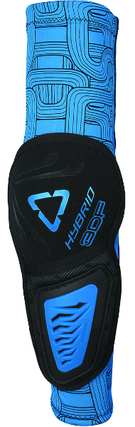 Leatt 3DF Hybrid налокотники, сине-черный
