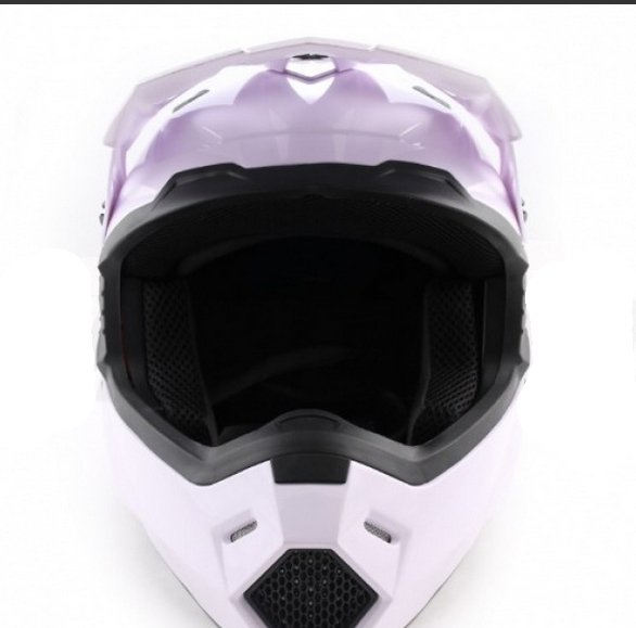 Ataki MX801 Solid шлем кроссовый, белый