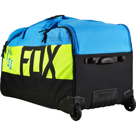 Fox Shuttle Roller Print Gear Bag, сумка для экипировки, сине-желто-черный
