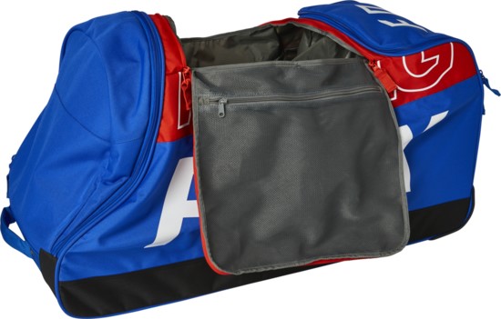 Fox Skew Shuttle 180 Roller White/Red/Blue, сумка на колесах