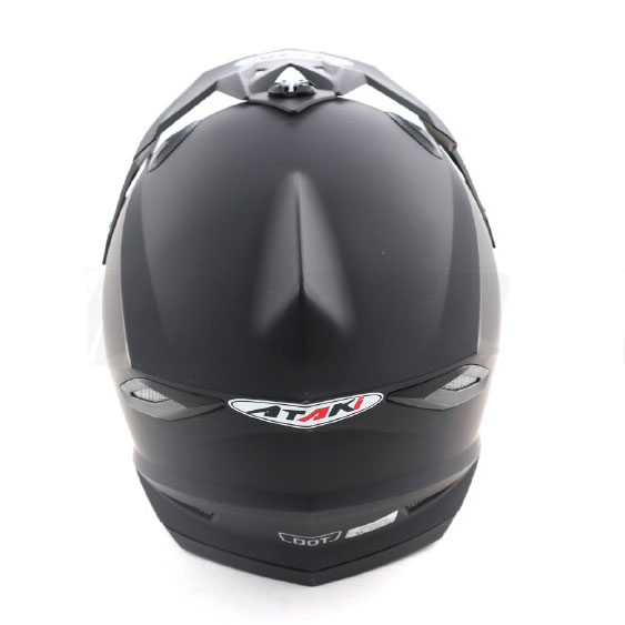 Ataki MX801 Solid шлем кроссовый, черный