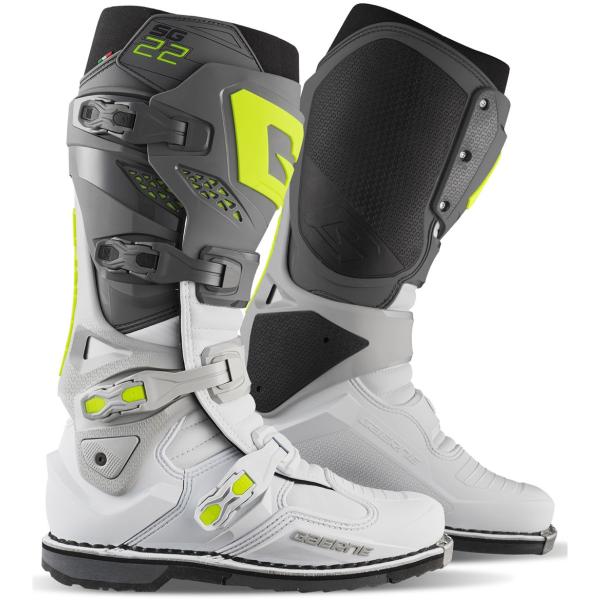 Gaerne SG22 Anthracite/White/Grey мотоботы кроссовые