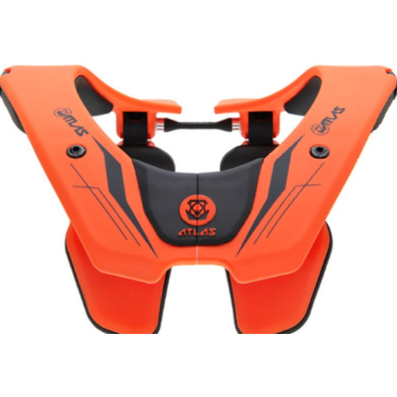 Atlas Tyke 2020 защита шеи детская, оранжево-черный (61-71 см) Atlas Tyke 2020 защита шеи детская, оранжево-черный (61-71 см)