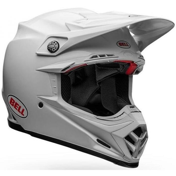Bell Moto-9 Flex Gloss White шлем кроссовый