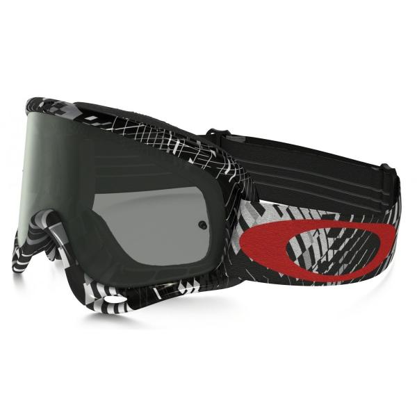 Oakley O-Frame Podium Check мотоочки, темно-серая линза
