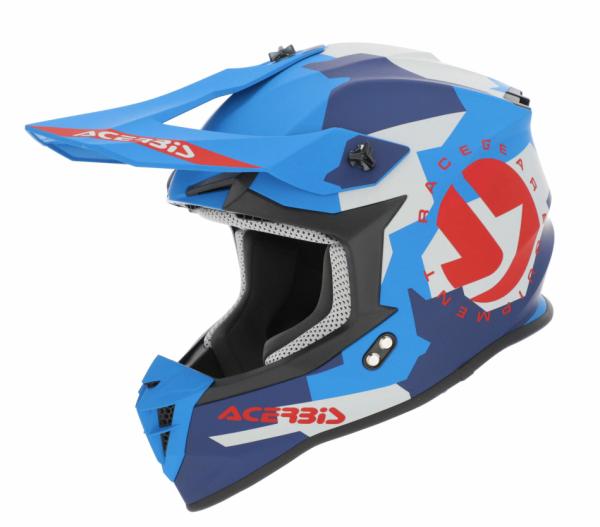 Acerbis Linear 22-06 Blue/Red 2 шлем внедорожный