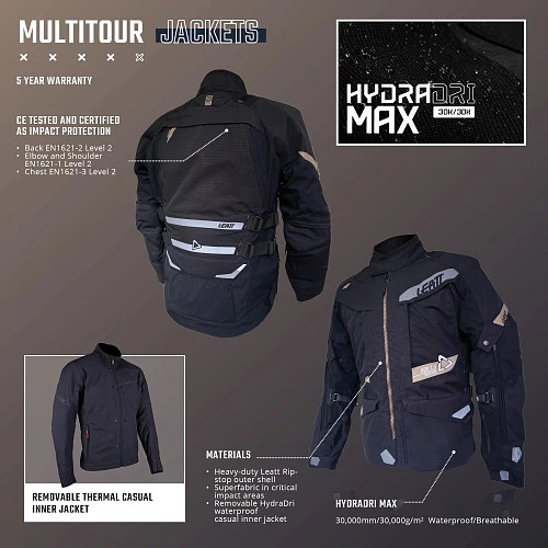 Leatt ADV MultiTour 7.5 Royal мотокуртка эндуро