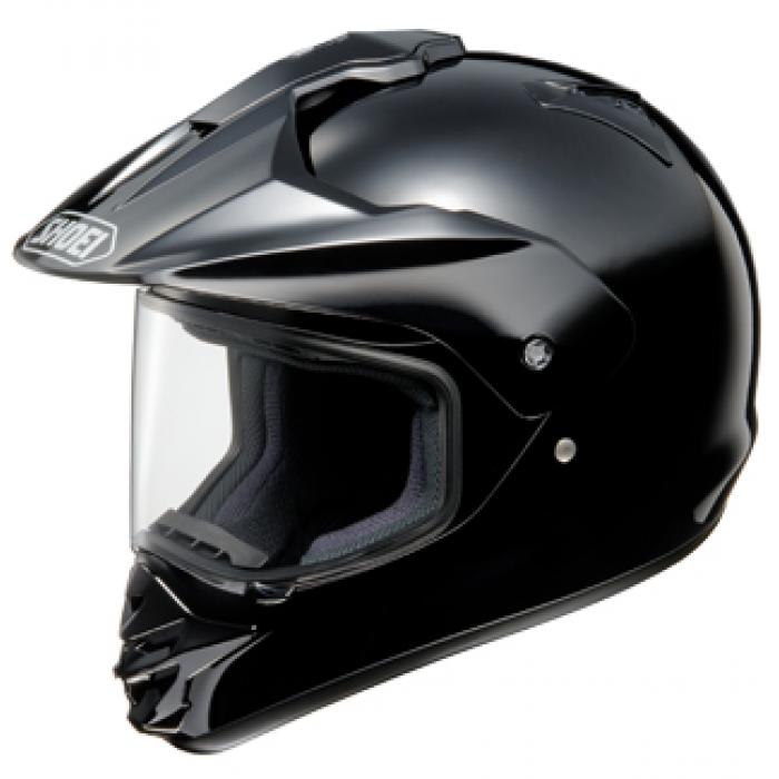 Shoei Hornet-ds Plain шлем, черный матовый