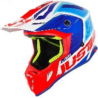 Just1 J38 Blade шлем кроссовый, сине-красно-белый