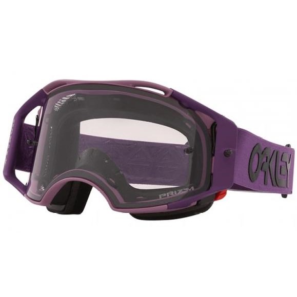 Oakley Airbrake MX Heritage Stripe Lavender/Prizm Low Light мотоочки (OO7107-07)