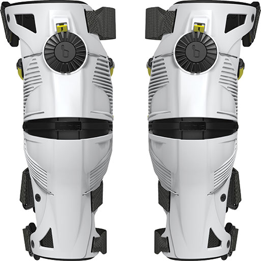 Mobius X8 Knee Brace наколенники, бело-черно-желтый