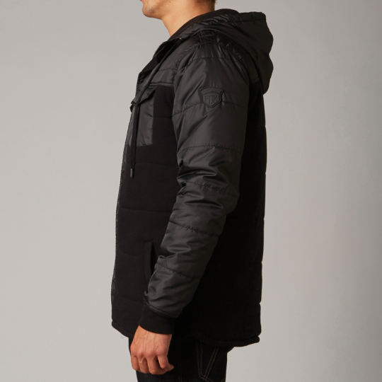 Fox Sentry Zip Front Fleece мотокуртка, черный