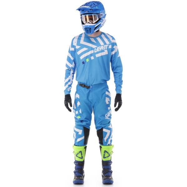 Leatt 3.5 Ride Kit 2024 Cyan комплект мотоштаны + джерси