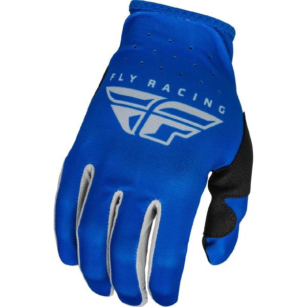 Fly Racing Lite Blue/Grey мотоперчатки