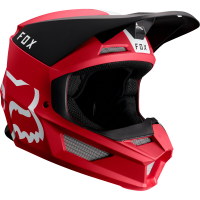 Fox Racing V1 Mata 2019 шлем кроссовый, красно-черный