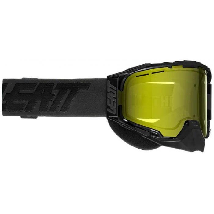 Leatt Velocity 6.5 SNX Black/Grey Yellow очки снегоходные