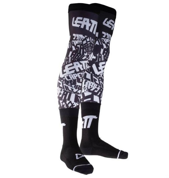 Leatt Knee Brace Socks Black/White чулки под наколенники с носком Leatt Knee Brace Socks Black/White чулки под наколенники с носком