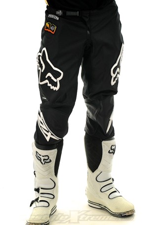 Fox Racing 180 Proverb мотоштаны, черный с белым значком