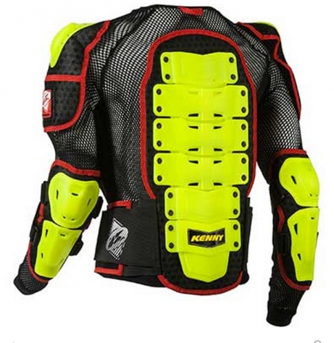 Kenny Performance Safety Jacket 2014 моточерепаха, черно-салатовый