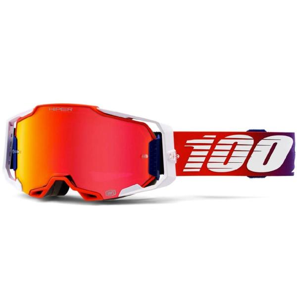 100% Armega Factory / Hiper Red Lens мотоочки