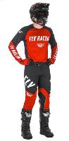 Fly Racing Evolution DST 2021 комплект, красно-черно-белый