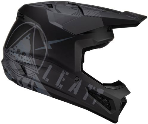 Leatt 2.5 V23 Stealth шлем кроссовый