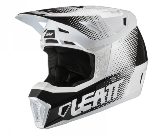 Leatt Kit Moto 7.5 V22 White шлем кроссовый + Velocity 4.5 мотоочки Leatt Kit Moto 7.5 V22 White шлем кроссовый + Velocity 4.5 мотоочки