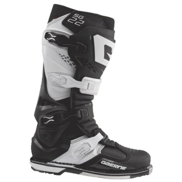 Gaerne SG22 Black/White мотоботы кроссовые