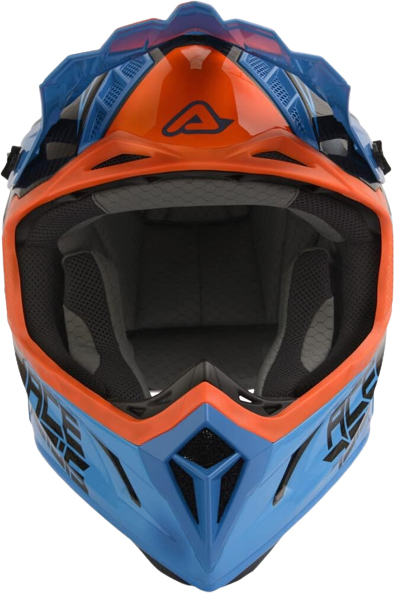 Acerbis Steel Carbon Orange/Blue шлем внедорожный