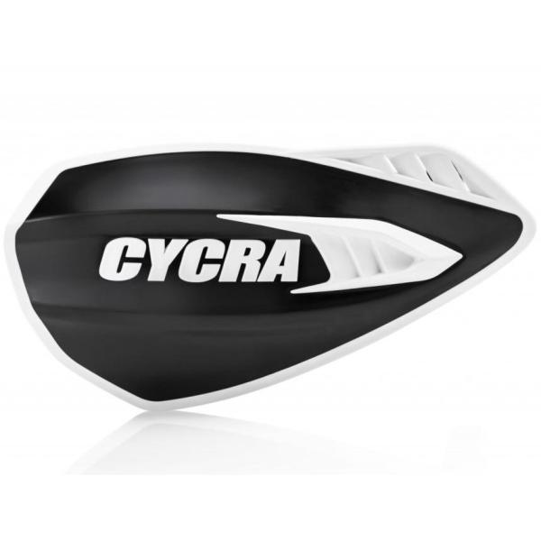 Cycra Cyclone защита рук c крепежом на руль, бело-черный