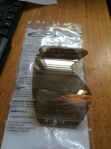 Smith Fuel линза, платиновый зеркальный Smith Fuel линза, платиновый зеркальный