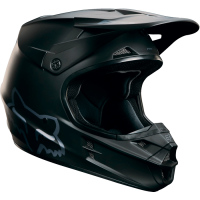 Fox Racing V1 Matte 2018 шлем кроссовый, черный матовый