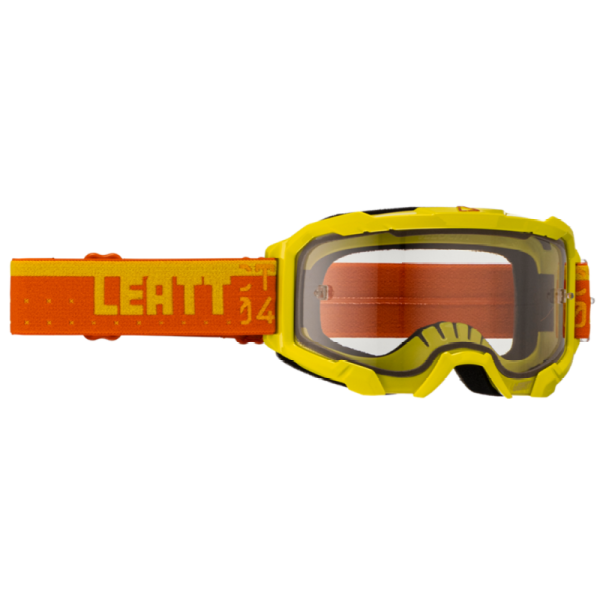 Leatt Velocity 4.5 Citrus / Clear 83% мотоочки, двойная линза