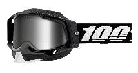 100% Racecraft 2 Snowmobile Black/Mirror Silver Lens очки снегоходные
