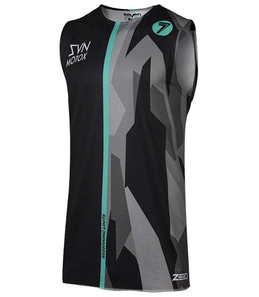 Seven Zero Raider Over Jersey Black жилет на джерси