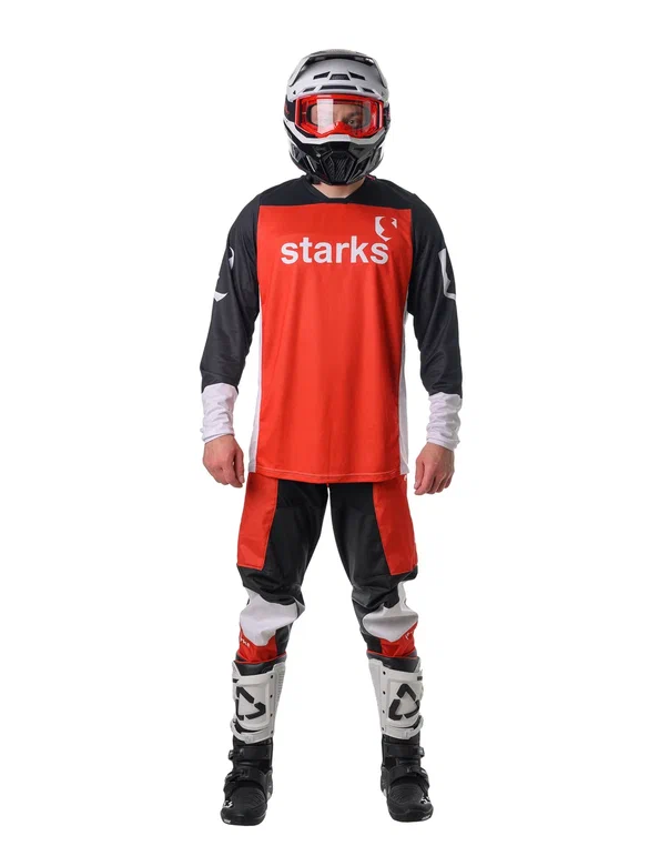 Starks Phoenix джерси, красно-черно-белый